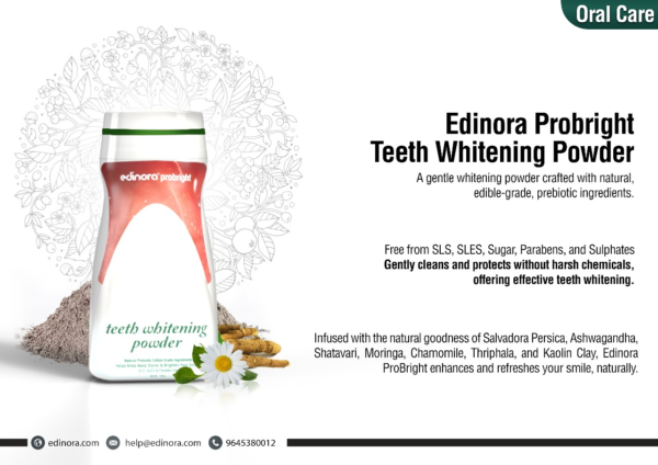 EDINORA Teeth Whitening Powder